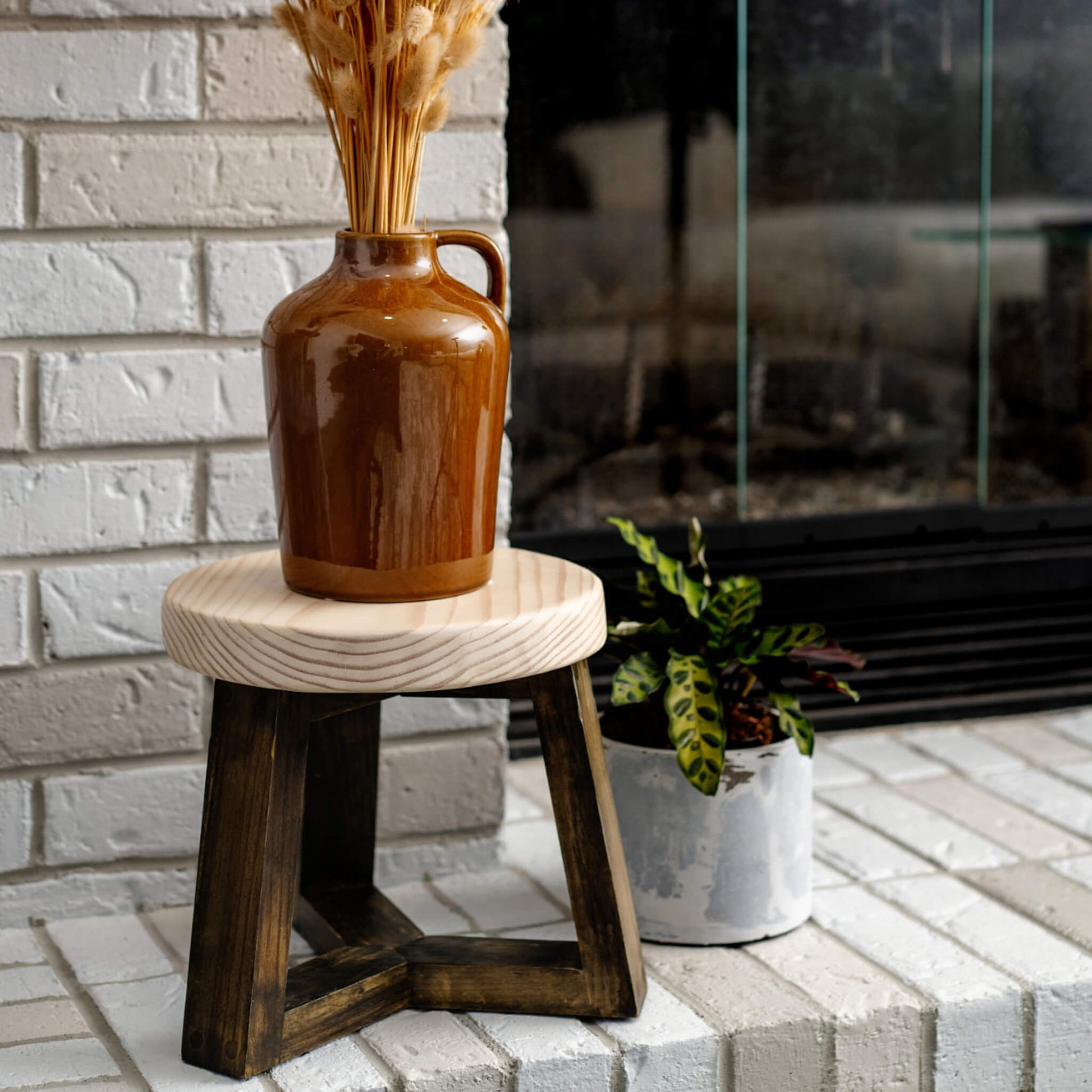 Plant Stand - “Rustic Farmhouse tall” - Woodcookshop