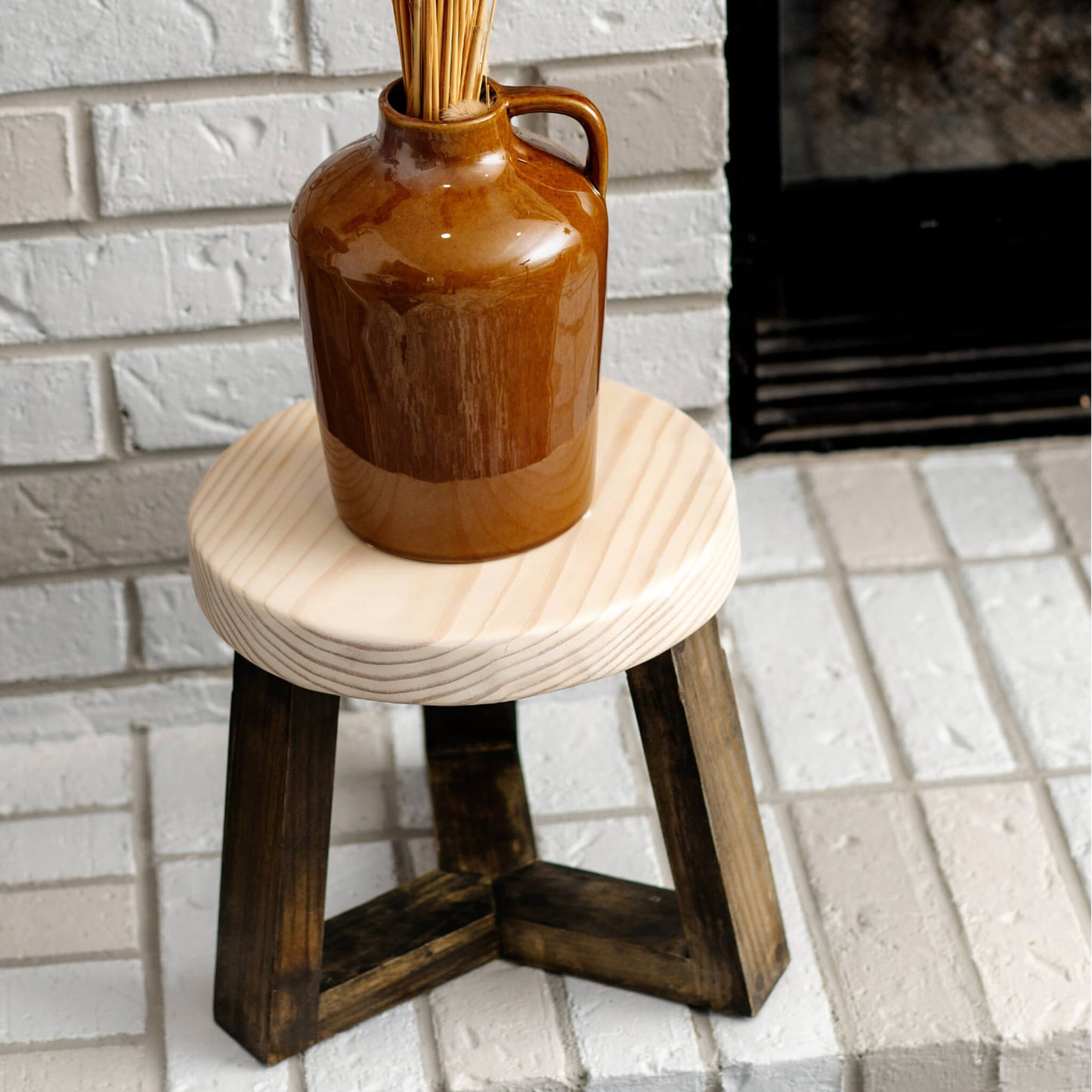 Plant Stand - “Rustic Farmhouse tall” - Woodcookshop