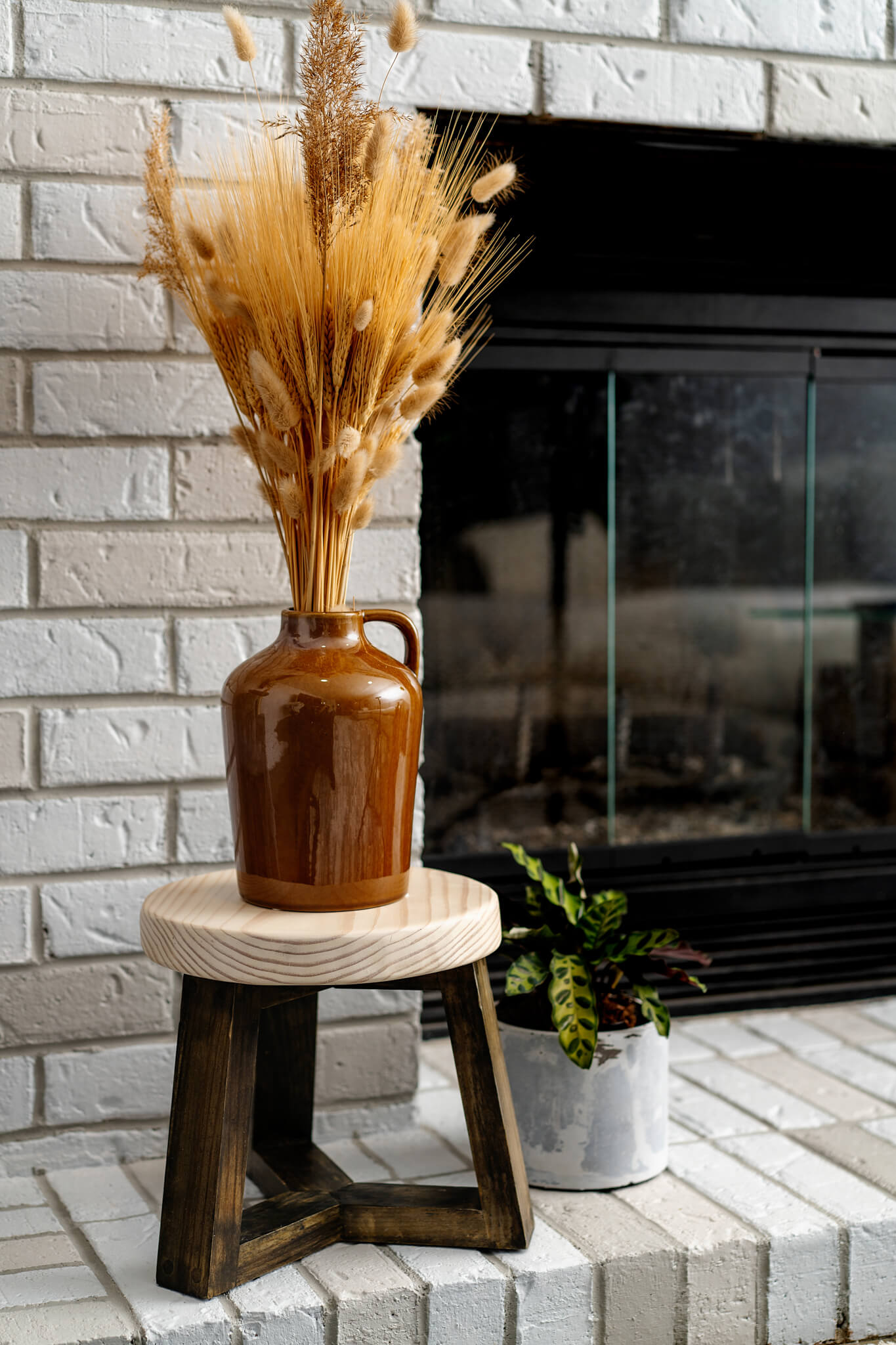 Plant Stand - “Rustic Farmhouse tall” - Woodcookshop