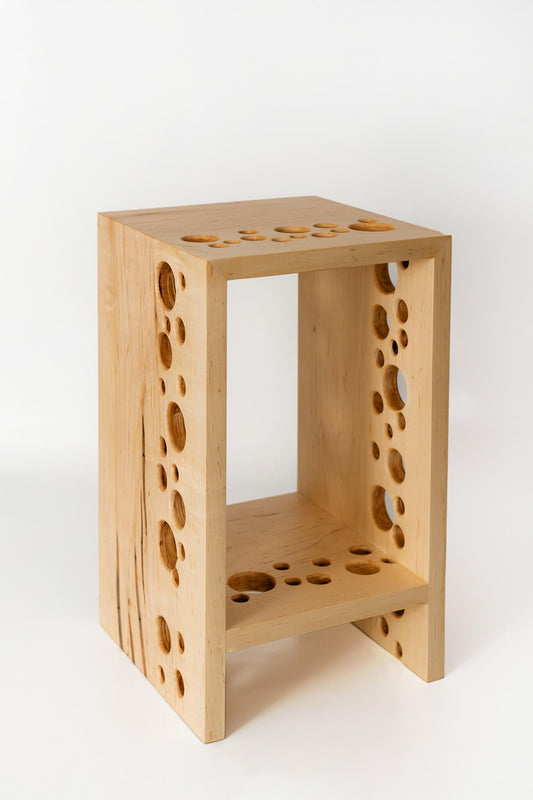 Side table - “Cheese Brick” - Woodcookshop